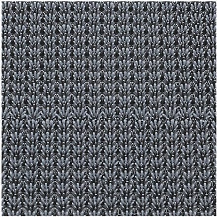 EAZYCARE TURF vuilvangmat van polyetheen, voor binnen en buiten, 570 x 860 mm, donkergrijs