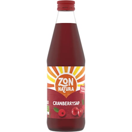 Sap cranberry puur bio