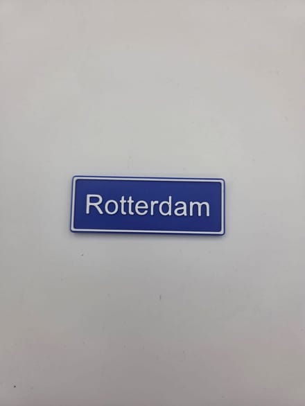 Koelkast Magneet plaatsnaam 8 X 3 CM Rotterdam