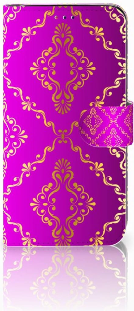 Wallet Case Samsung Galaxy A10 Barok Roze