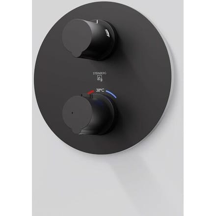 Steinberg 100 Series Ready-to-install set for concealed thermostat with 2-way diverter 100.4133 3
