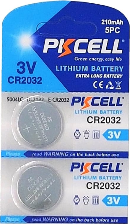 Knoopcel Batterijen - Lithium Knoopcellen - Apparaten Voeden - 3 Volt Constante Spanning - 20mm Diameter