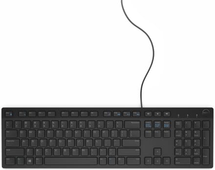 Dell KB216 - keyboard - black UK - Toetsenbord - Zwart