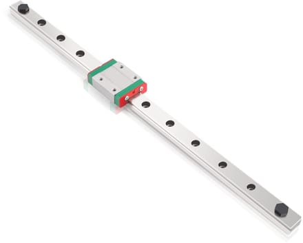 Dailygoods- Lineaire Geleiding 300mm - MGN12H Glijblok - Rail voor 3D-printers - CNC-machine - Geolied - Verpakt per stuk