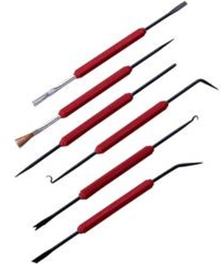 TOOLCRAFT LNS-151 Printplaatgereedschap 6-delig (l x b) 180 mm x 10 mm 1 set(s)