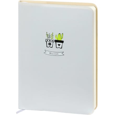 Kalpa D6066-3 A6 Agenda-Notebook Blossom 17 x 12 cm Soft White 226 p
