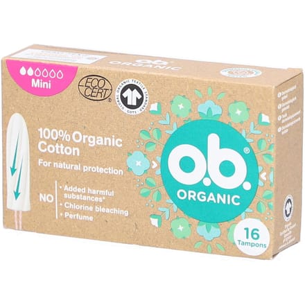 OB Tampons organic mini 16 Stuks