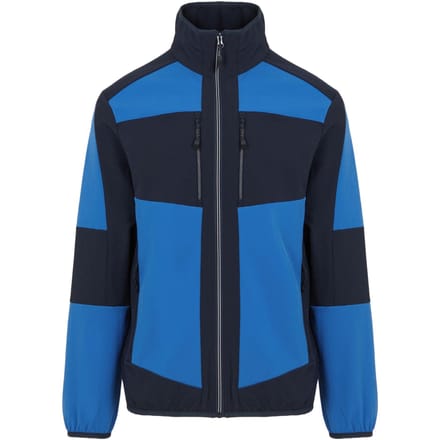 Regatta E-Volve 2-laags Soft Shell-jack voor volwassenen (Sterk Blauw/Navy)