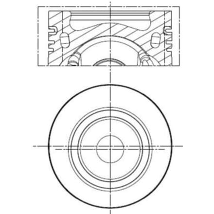 Zuiger MAHLE 028 PI 00141 002