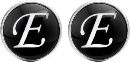 Fako Bijoux - Manchetknopen - Alfabet - Letter E