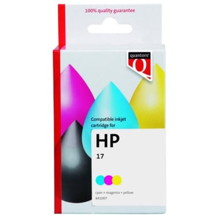 Inktcartridge Quantore alternatief tbv HP C6625D 17 kleur