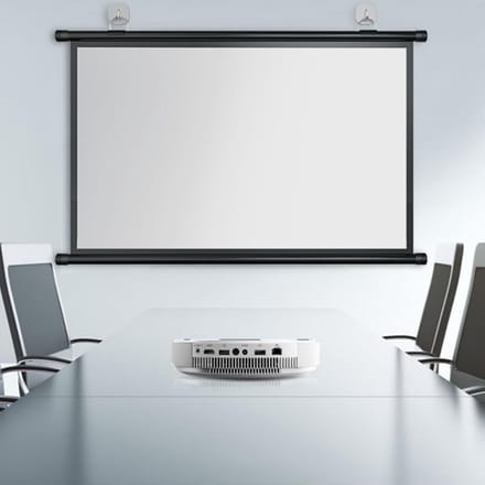 Projectiescherm - Projector scherm - Thuisbioscoop - Kreukvrij en wasbaar - 60 inch 4:3 - Metaal