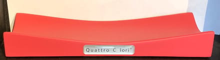 Quattro Colori - pennenhouder - rood