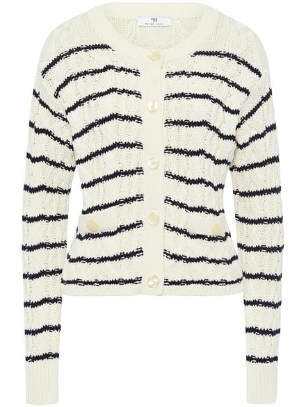 Vest ronde hals Van Peter Hahn multicolour