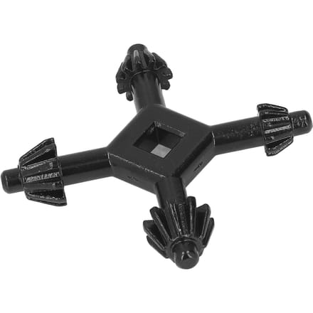 4-in-1 Boorhouder Sleutel 45# Staal Multifunctionele Boorhouder Sleutel voor Boren Legering Tanden