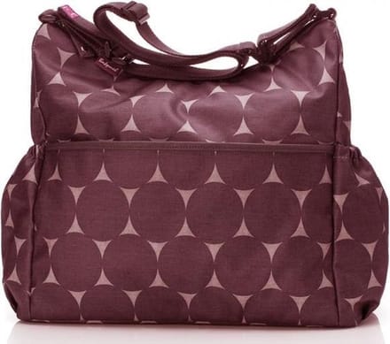 Babymel luiertas Big Slouchy Jumbo Dot Cherry rood