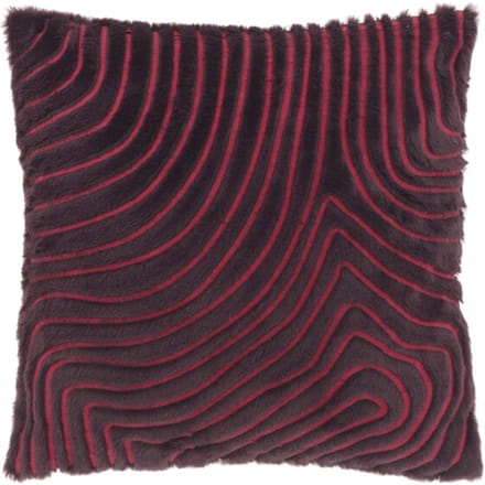 Unique Living - Sierkussen Jace 45x45cm - Dark Purple