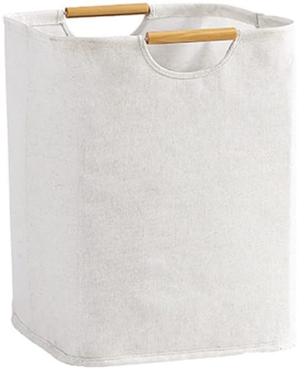 Dailygoods - Opvouwbare Wasmand met Handgrepen - 36 Liter Beige