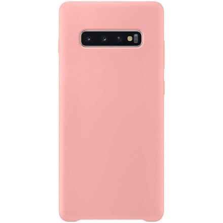 Samsung Galaxy S10 Siliconen Back Cover ? Pink sand