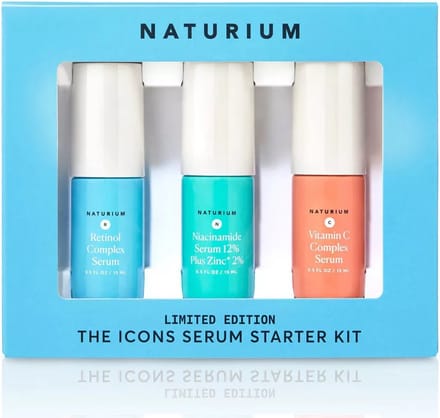 Naturium - Icons Serium Starter Kit Skincare Gift Set - Cadeau