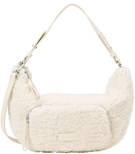 Marc O'Polo schoudertas Alini Crossbody Bag Raw Cream crème