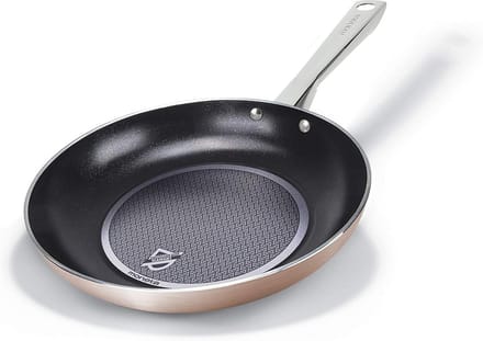 Stijlvolle Roségouden Diamant Braadpan 20 cm voor Inductiekoken
