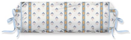 Pip Studio Kairi Bloom Roll Cushion Sierkussen - 22 x 70 cm cm - Licht blauw