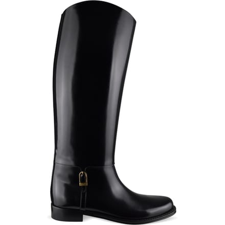 Saint Laurent Julia laarzen Zwart