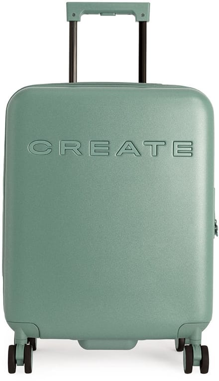 CREATE - Harde polycarbonaat koffer met TSA-slot en multidirectionele wielen - S Cabin Uitbreidbaar - LUGGAGE STUDIO