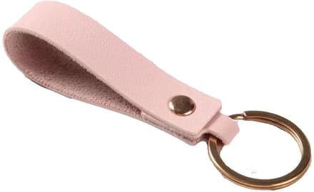 CHPN - Sleutelhanger - Roze - Leatherlook sleutelhanger - Keychain - PU leder - Cadeau - Hippe sleutelhanger