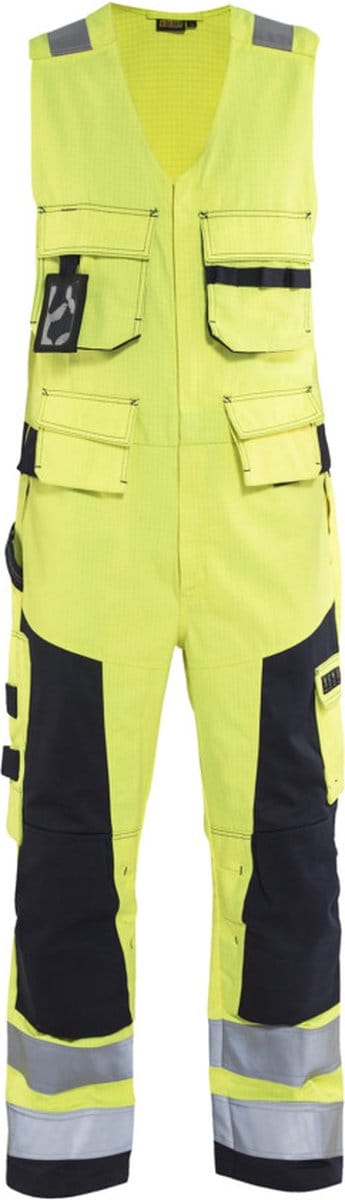 Blaklader Multinorm amerikaanse overall 2678-1514 - High Vis Geel/Marineblauw - D96