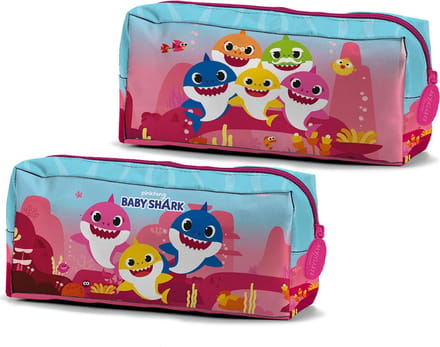 Baby Shark Etui Doo Doo Doo 21 x 8 x 5 cm - Polyester