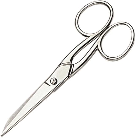 RÖR Solingen Huishoudschaar – Traditioneel Model Ease – Lengte 15 cm – RVS