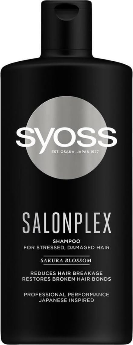 Syoss - Shampoo - Salonplex - Overbelast, Beschadigd Haar - 440ml