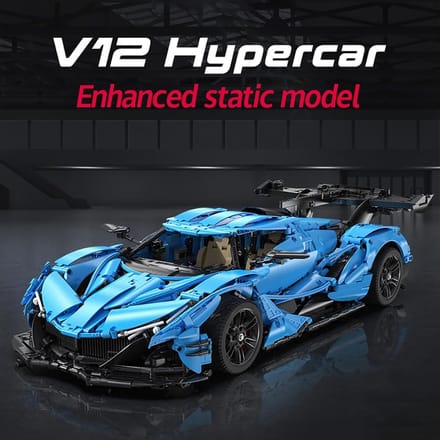 CaDA C64003W - V12 Hypercar Static Version - Schaal 1:8 - by Suhwan Ji