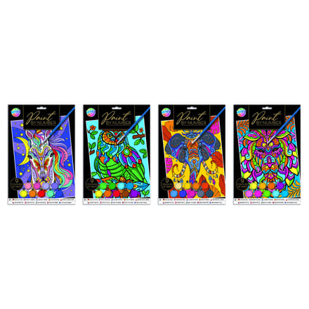 Creative Craft Group Paint by Number Animal Theme