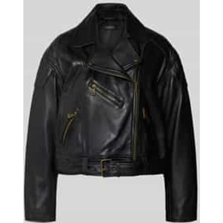 Bikerjack van lamsleer, model 'GLANCEE'