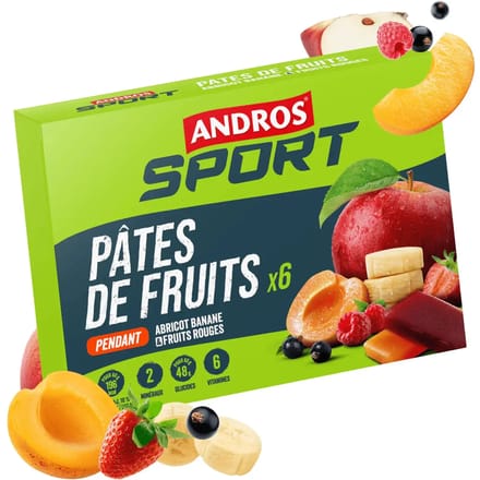 Pâte de fruits Andros Sport Mix (x6)