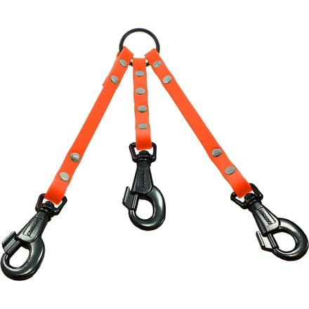 Twee honden PVC plaat 2 karabijnhaken Canihunt Extreme New 2024
