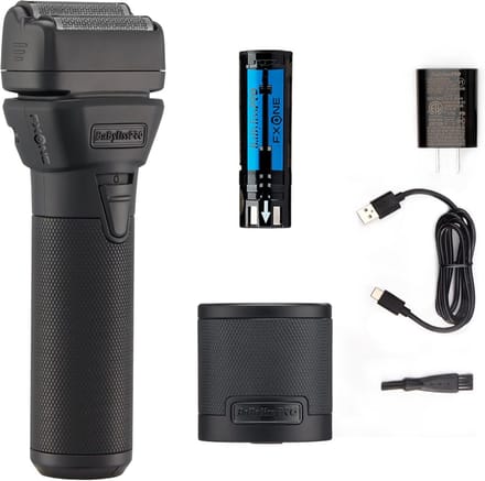 BaBylissPRO FXONE BLACKFX Volledig metalen scheerapparaat met dubbele folie