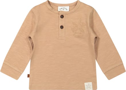 Frogs and Dogs - Shell shirt | Biscuit - Katoen - Maat 68