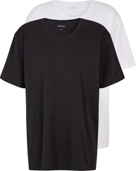 HUGO BOSS Comfort T-shirts relaxed fit (2-pack) - heren T-shirts O-hals - multicolor