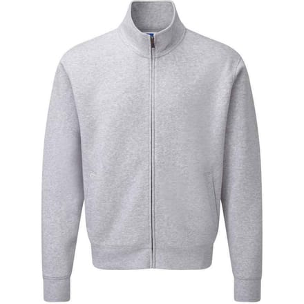 Russell Heren Authentiek Sweatjack (Licht Oxford)