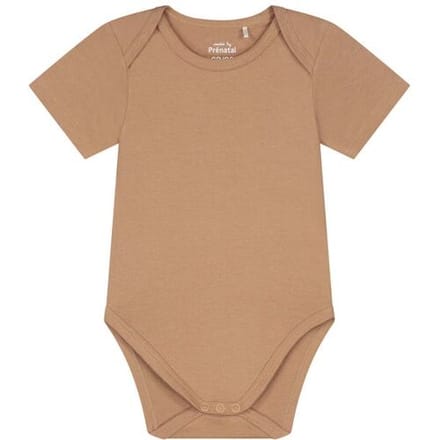 Prénatal basis romper Dark Sand Brown 98/104 unisex