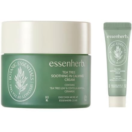 Essenherb Tea Tree Soothing in Calming Cream 80ml speciaal (+10ml crème) gray