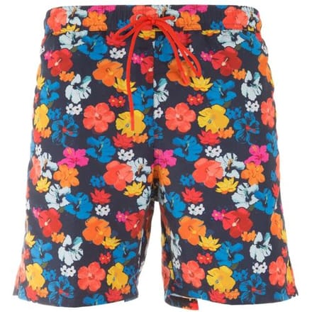 Paul & Shark Swim Short Floral Print Multicolor / male