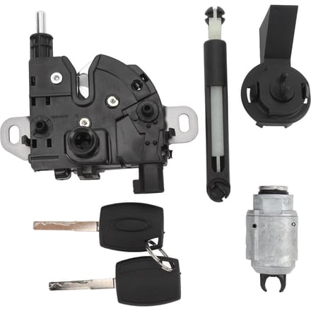 Motorkapontgrendel Reparatieset 1355231 Verbeterde Veiligheid Stevige Motorkapontgrendeling Reparatieset voor Focus gray