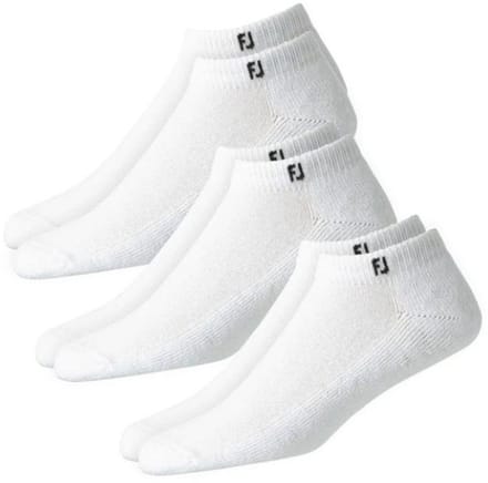 Footjoy Dames Golfsokken Sportlet 3 Paar Wit 36.5 - 40.5