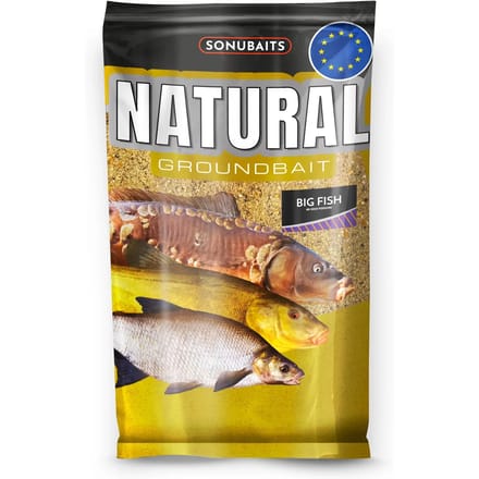 Sonubaits Natural Grondvoer | 1kg Big Fish