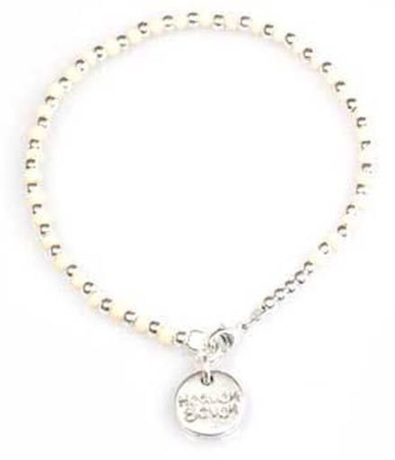Heaven Eleven - 925 Zilver - cremekleurige kralen